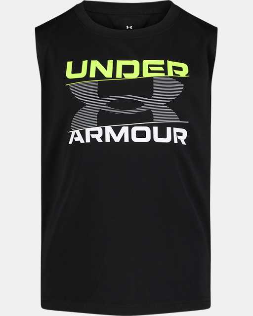 T-shirt sans manches avec logo UA Grade pour tout-petits
